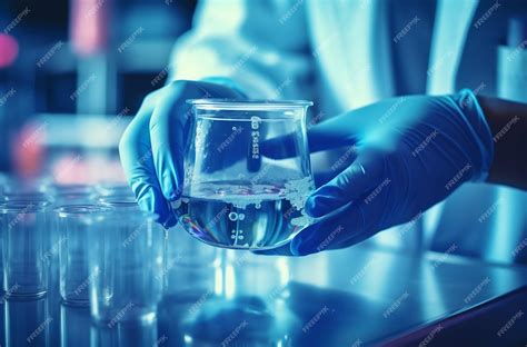 Premium Photo | Scientific Analysis Unraveling Blue Substance Mysteries