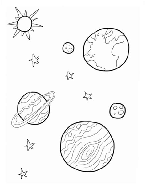 46 printable coloring pages of space. Free Printable Planet Coloring Pages For Kids