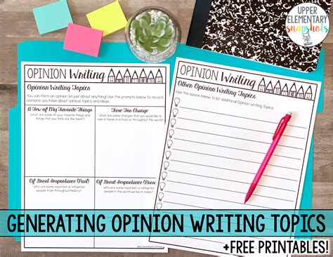 Opinion Writing Topics 36 Opinion Writing Prompts For Students