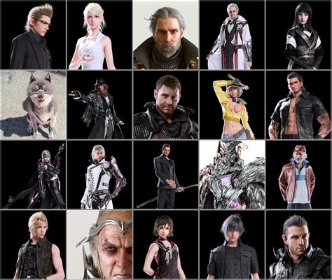 Final Fantasy Xv Characters Quiz By Nietos