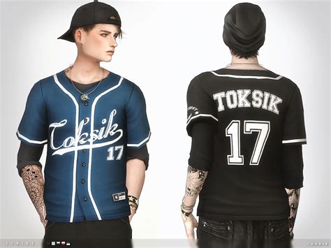 Sims 4 Ccs The Best Strike Jersey By Toksik