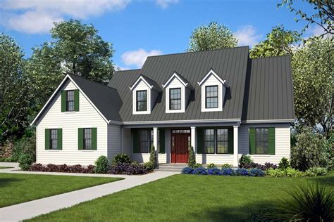 Plan 69037am Heirloom In The Making Cape Cod House Plans Garage