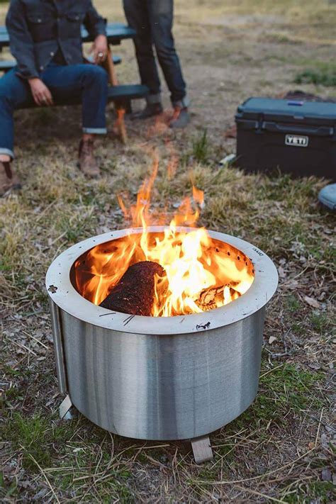 For example, if you want a fire pit that can grill hot dogs and cook some types of foods, you should probably get the. Smokeless Fire Pit Diy / Bonfire | Diy outdoor kitchen, Fire pit designs, Portable ... / The ...