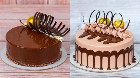 Top 10 Fancy Cake Decorating Ideas Amazing Chocolate Birthday Cake Tutorial For Beginners