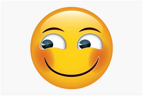 Mischievous Smile Emoji Hd Png Download Transparent Png Image Pngitem
