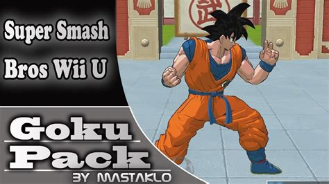 Goku Pack Super Smash Bros Wii U Mod Youtube