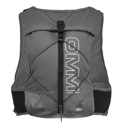 Omm Ultra Fire 5l Vest With 2x 350ml Flexi Flasks Lets Run