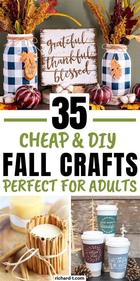35 Best Diy Fall Crafts For Adults You Need To Make Easy Diy Fall Crafts Fall Crafts For