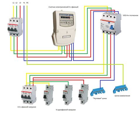 Conexión Del Medidor Circuito Monofásico Trifásico