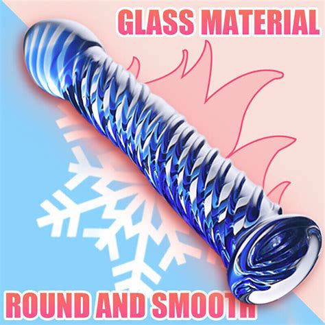 Crystal Glass Anal Butt Plug G Spot Orgasm Massager Dildo Masturbation Sex Toy Ebay
