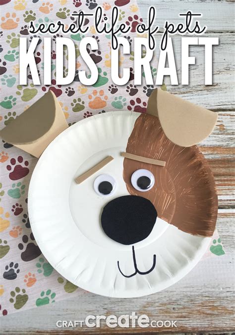 Super Cute Dog Crafts For Kids To Make Fun Crafts Kids
