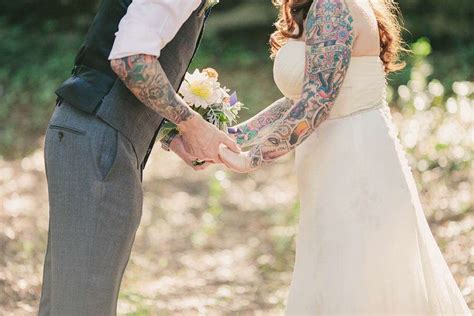 60 Utterly Beautiful Tattooed Brides · Rock N Roll Bride