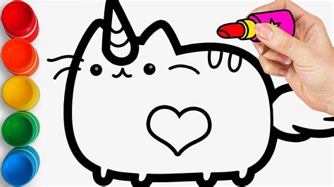 unicorn cat unikitty coloring pages
