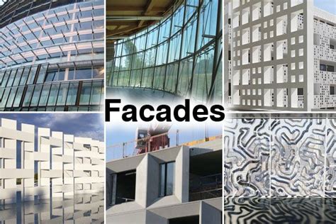 Different Types Of Facades For Commercial Building Constro
