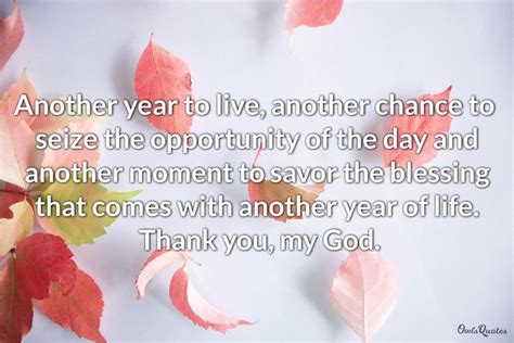 Top 25 Thank You God For Another Year Quotes