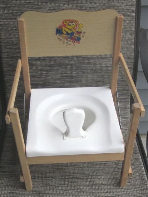 Vintage Potty Training Folding Chair By Leftoverstuff On Etsy 3500