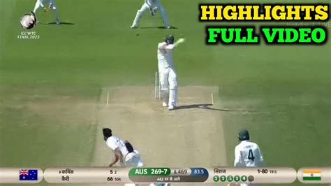 Highlights Of Todays Cricket Match Today Test Match Highlight India