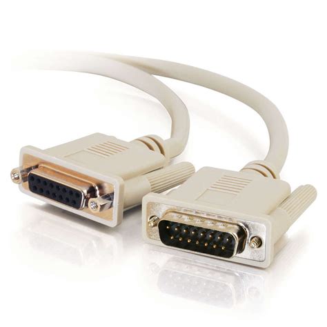 6ft 18m Db15 Mf Mac Video Extension Cable