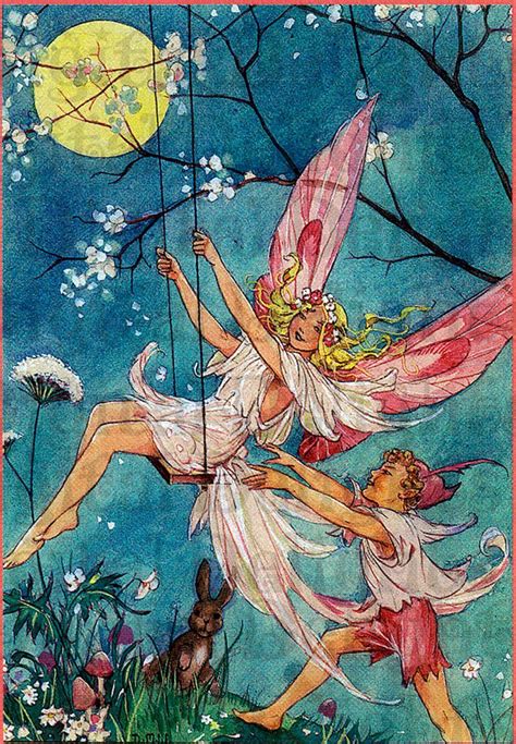 Resultado De Imagem Para Vintage Fairy Illustrations Vintage Fairies