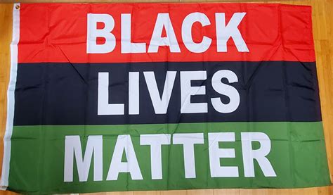 3x5 Flag Rough Tex 100d Black Lives Matter African American Pan Afri