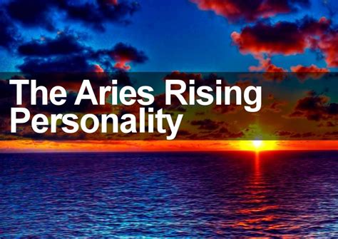 Aries Rising Find Out What It Means To Be An Ascendant Aries Sign
