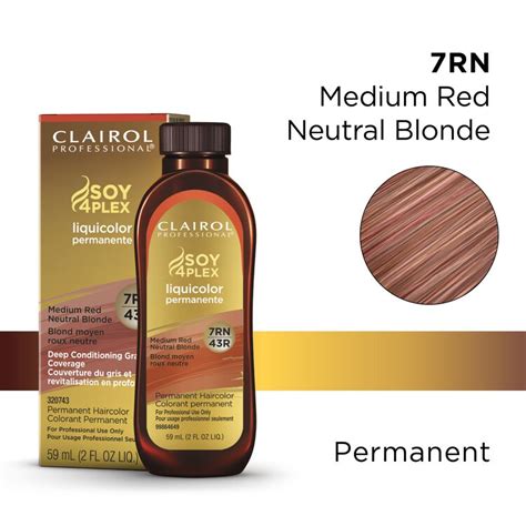 We did not find results for: Clairol Professional 7RN/43R Medium Red Neutral Blonde ...