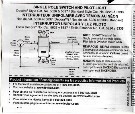 Leviton presents how to install a three way switch. Leviton Single Pole Switch Pilot Light Wiring Diagram ...