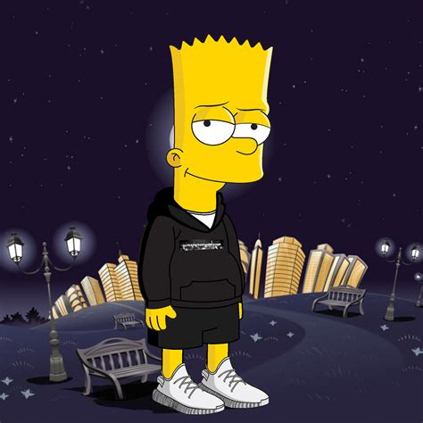 HIP DON'T HOP / Bart Simpson: Wearing ULTRAHIPDONTHOPTHINGS....