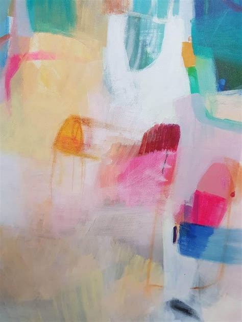 Soft Pastel Wall Art Abstract Painting Giclee Print Large Etsy In