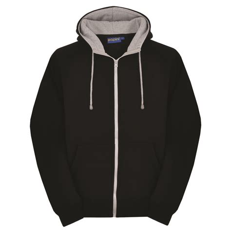 Embroidered Zipped Hoodies Personalised With Your Own Logo Or Design