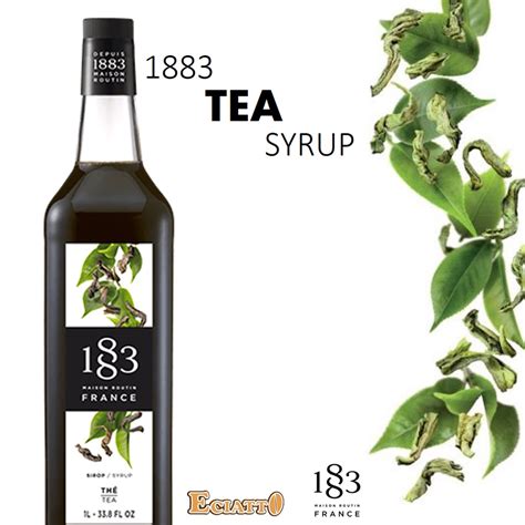 1883 MAISON ROUTIN 1883 Tea Syrup For Sparkling Soda Tea Leaf Tea Set