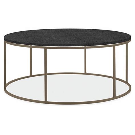 Tyne Round Coffee Tables Modern Living Room Furniture Room And Board