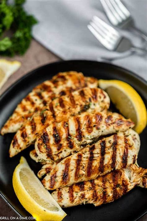 Grilled Chicken Tenders Recipe Easy Marinade