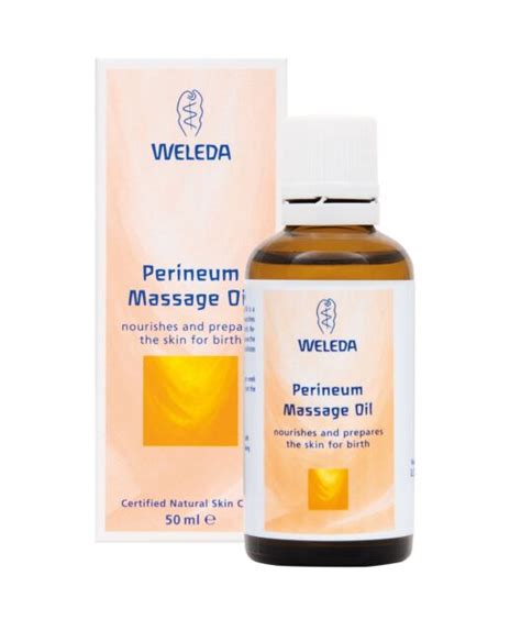 Weleda Perineum Massage Oil 50ml Nourishes And Prepares The Skin For