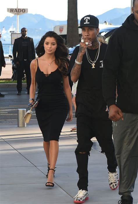 tyga spotted out with new girlfriend demi rose mawby after splitting with kylie jenner in