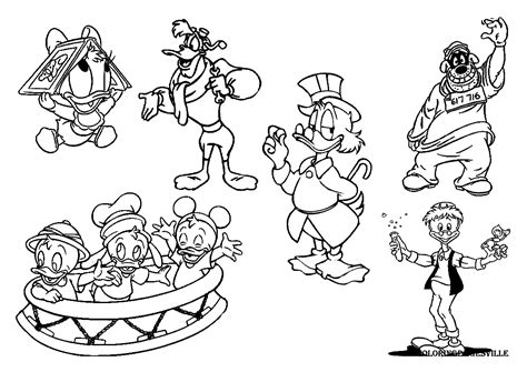 Ducktales Coloring Pages Coloring Home