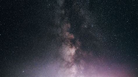 Download Wallpaper 1366x768 Starry Sky Milky Way Stars Space Dark