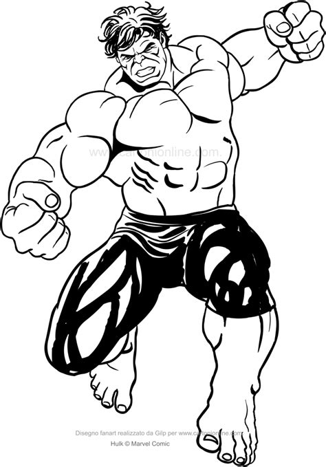 Total Imagem Desenhos Do Hulk Para Pintar Br Thptnganamst Edu Vn