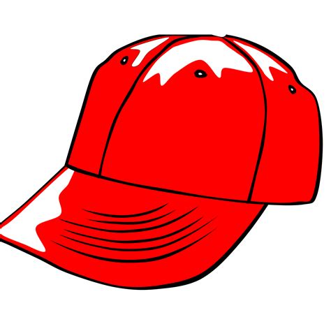 Baseball Cap Red Svg Vector Baseball Cap Red Clip Art Svg Clipart