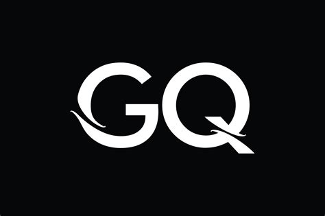 Gq Monogram Logo Design By Vectorseller Thehungryjpeg