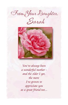 I never get worried, i never feel disappointed. "To Mom From Daughter" | Mother's Day Printable Card ...