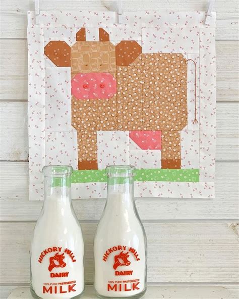lori holt on instagram “milk cow is one of our blocks this week from our farm girl vintage 2