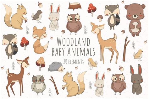 Woodland Animals Printables Web Free Printables Are Perfect For Home