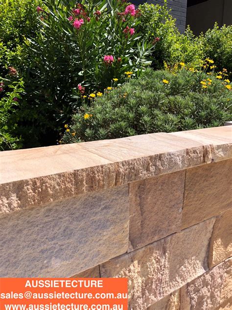 Split Sandstone Block Sandstone Capping In 2021 Natural Stone