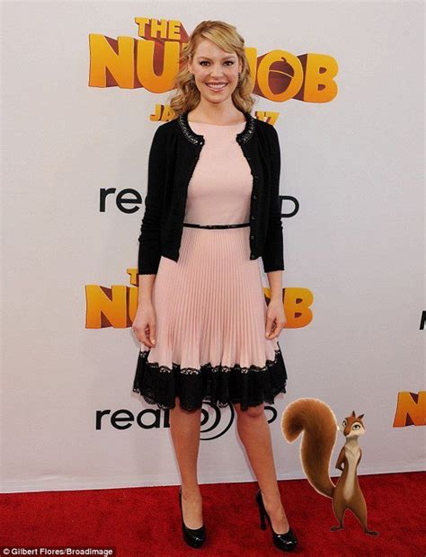 katherine heigl with andie at the nut job premier by