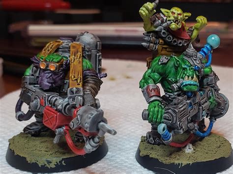 Putting Together An Ork Kill Team And These Are The First 2 Orcs Ive