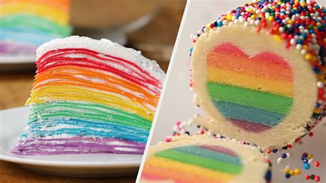 7 Dazzling Rainbow Recipes • Tasty Youtube