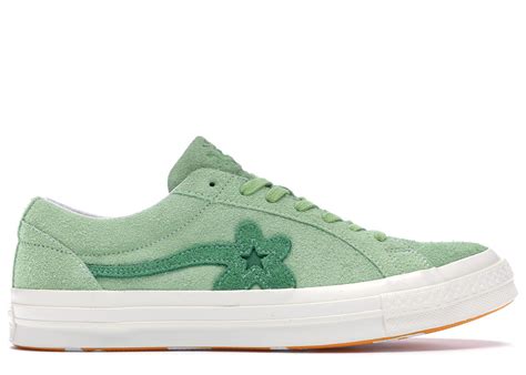 Converse One Star Ox Tyler The Creator Golf Le Fleur Jade Lime In Green