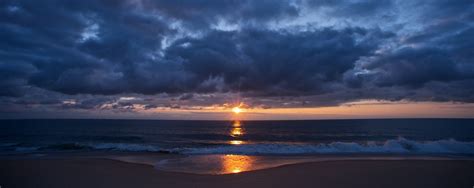 3840x2160 Sunset Beach Reflection Nature  849 Kb