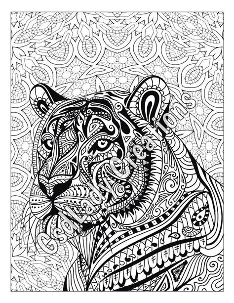 Image Result For Zentangle Patterns Tiger Horse Coloring Pages
